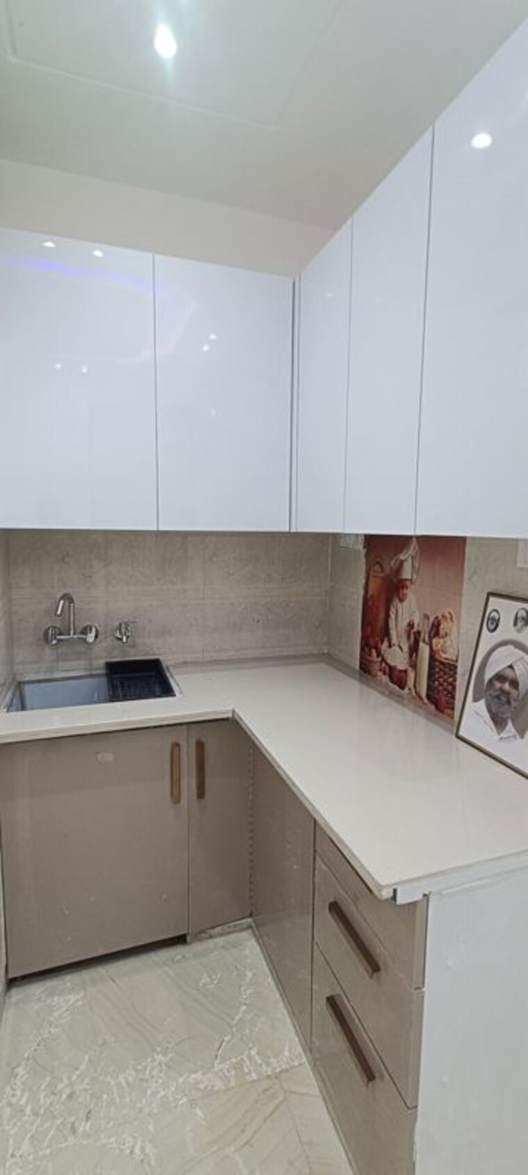 Kitchen, rohini sector 8 1 Bedroom 300 Sq.Ft. Builder Floor In Rohini Sector 8 Delhi 10316962