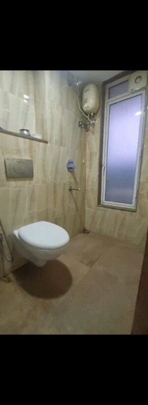 Bathroom in 3 BHK Apartment at Lodha Amara, Kolshet Road – for Rent