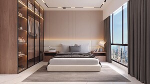 Bedroom in 2 BHK Apartment at Harsh Oasis, Matunga West – for Sale