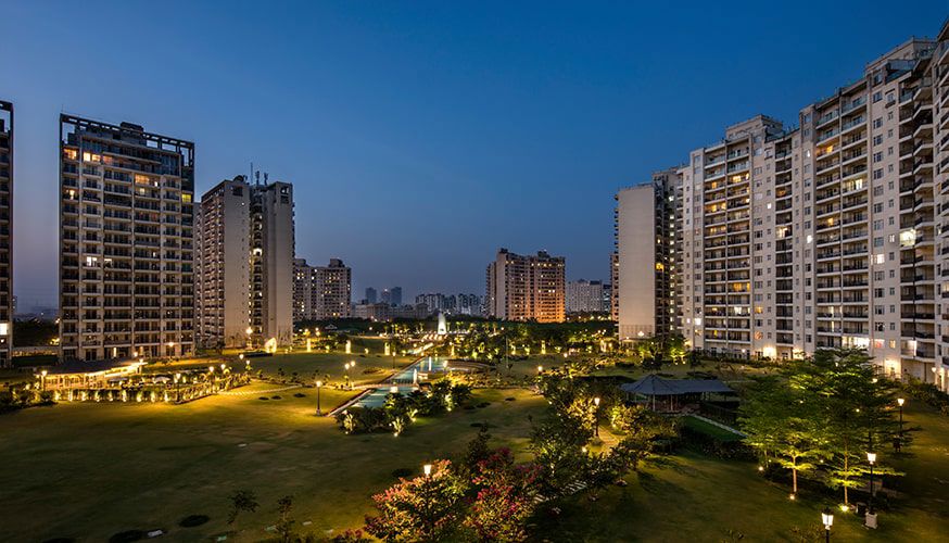 3 BHK + Study Room 3300 Sq.Ft. Apartment in Central Park Resorts