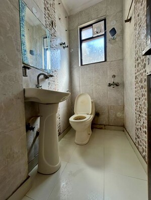 Bathroom in 1 BHK Apartment at Saket – for Rent