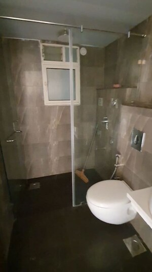 Bathroom in 2 BHK Apartment at Pharande Puneville, Punawale – for Rent