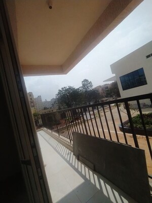 Balcony in 3 BHK Apartment at Kolte Patil iTowers Exente, Electronic City Phase I – for Rent