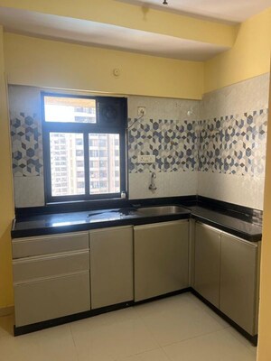 Kitchen in 1 BHK Apartment at Raunak City, Kalyan West – for Rent