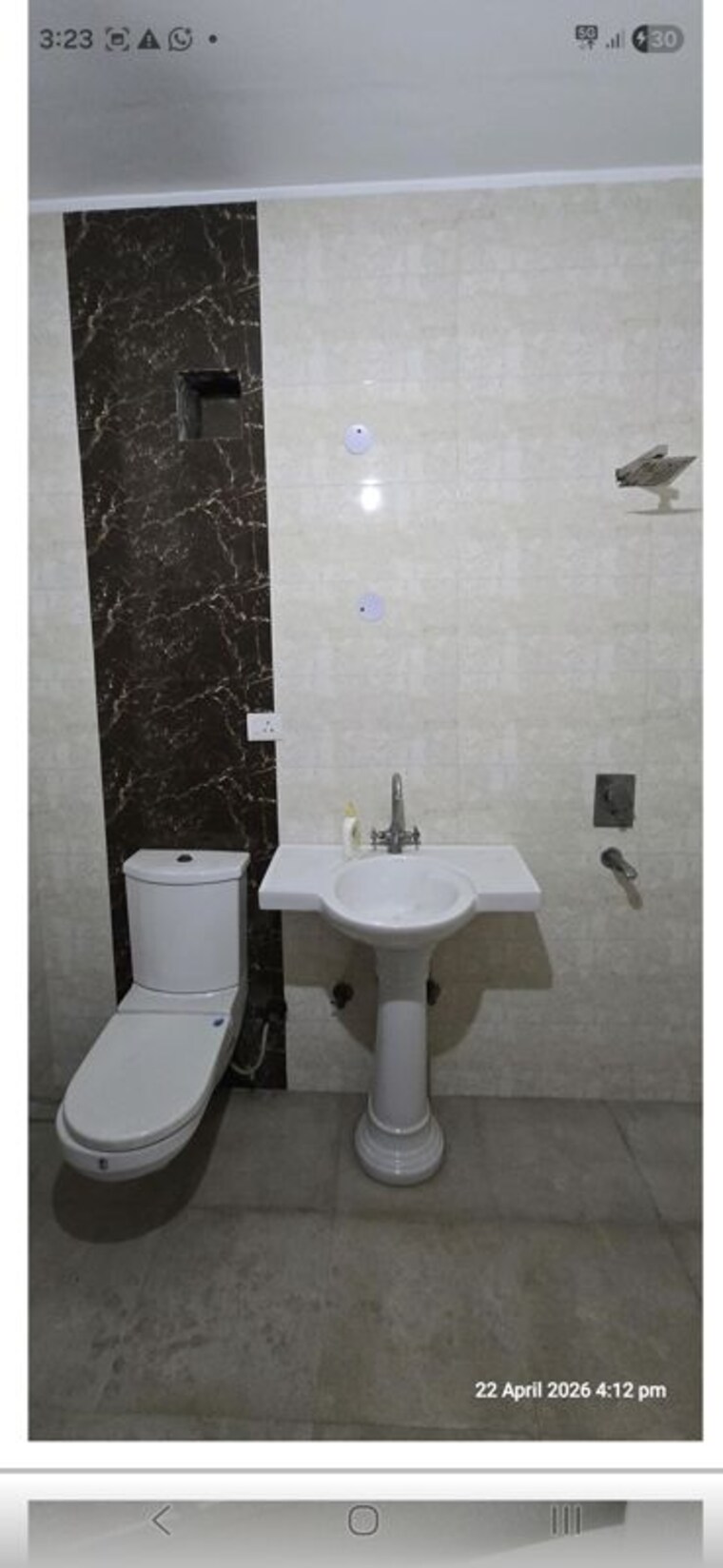 Bathroom, sector 15 4 Bedroom 350 Sq.Yd. Builder Floor In Sector 15 Faridabad 10342797