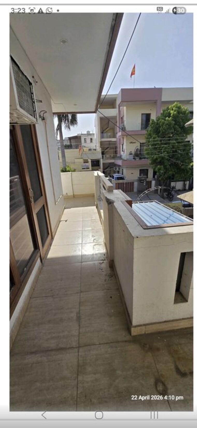 Balcony, sector 15 4 Bedroom 350 Sq.Yd. Builder Floor In Sector 15 Faridabad 10342797