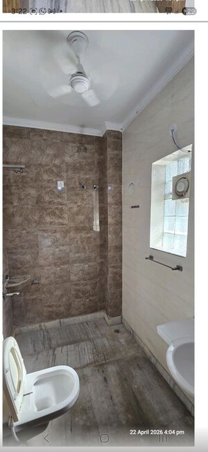 Bathroom in 4 BHK Builder Floor at Sector 15 – for Rent