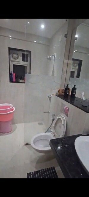 Bathroom in 3 BHK Apartment at Sheth Avalon, Laxmi Nagar – for Sale