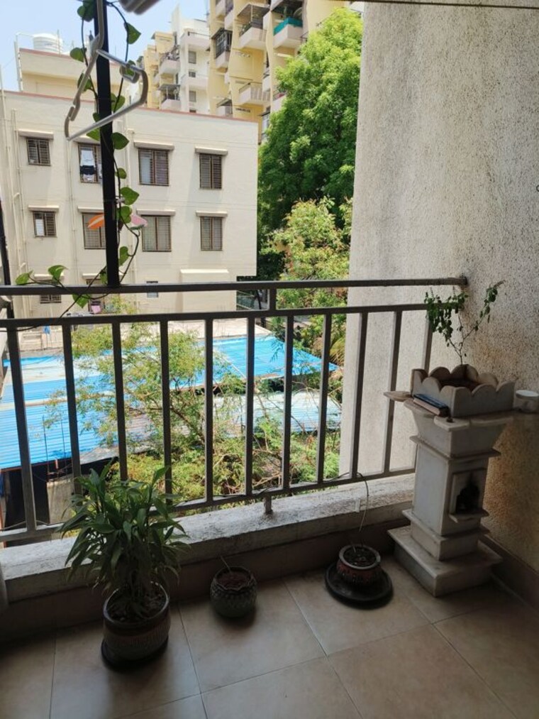 Balcony, alliance-nisarg 1 Bedroom 550 Sq.Ft. Apartment In Wakad Pune 10342858