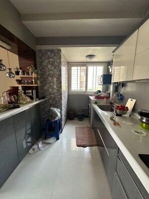 Kitchen in 3 BHK Apartment at Evershine Millennium Paradise, Kandivali East – for Rent