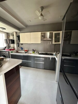 Kitchen in 3 BHK Apartment at Evershine Millennium Paradise, Kandivali East – for Rent