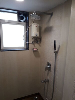 Bathroom in 1 BHK Apartment at Bhoomi Gokul, Goregaon East – for Rent