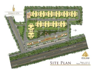 Master Plan in 2 BHK Apartment at Pyramid Urban Homes 3, Sector 67a – for Sale