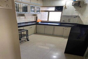 Kitchen in 3 BHK Apartment at Presidential Plaza, Ghatkopar West – for Rent