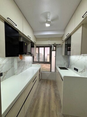 Kitchen in 2 BHK Apartment at The Wadhwa Address Panorama, Ghatkopar West – for Rent