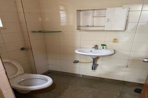 Bathroom in 3 BHK Apartment at Presidential Plaza, Ghatkopar West – for Rent