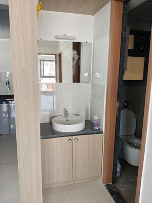 Bathroom in 3 BHK Apartment at Majestique Signature Towers, Balewadi – for Rent
