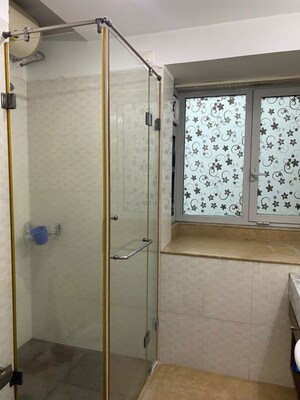 Bathroom in 2 BHK Apartment at DB Orchid Woods, Goregaon East – for Rent