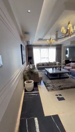Living Room in 4 BHK Penthouse at Sector 82 – for Sale