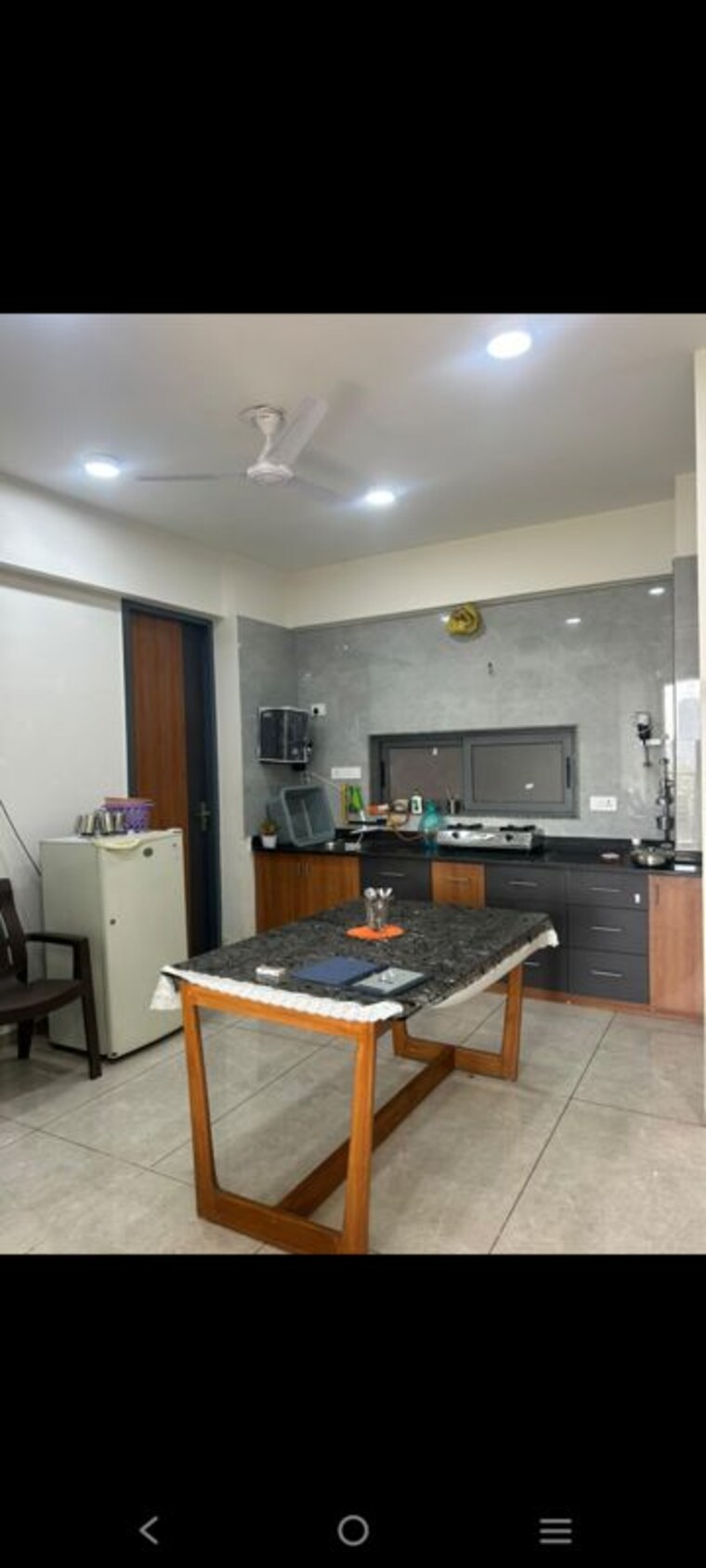 Kitchen, aashka-floret 3 Bedroom 1500 Sq.Ft. Apartment In Science City Ahmedabad 10342941