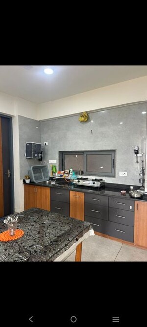 Kitchen in 3 BHK Apartment at Aashka Floret, Science City – for Rent