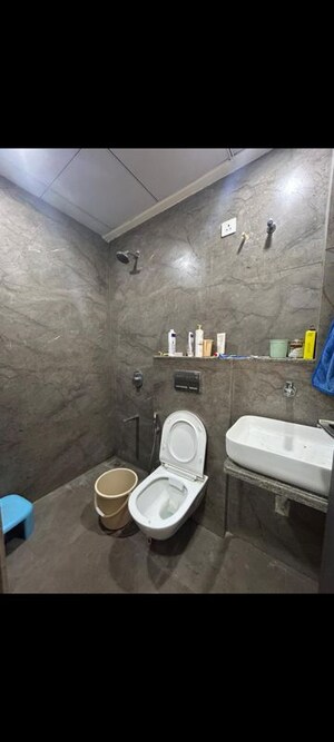 Bathroom in 3 BHK Apartment at Aashka Floret, Science City – for Rent