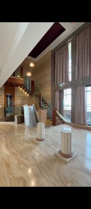 Staircase in 5 BHK Penthouse at Kalpataru Horizon, Worli – for Rent