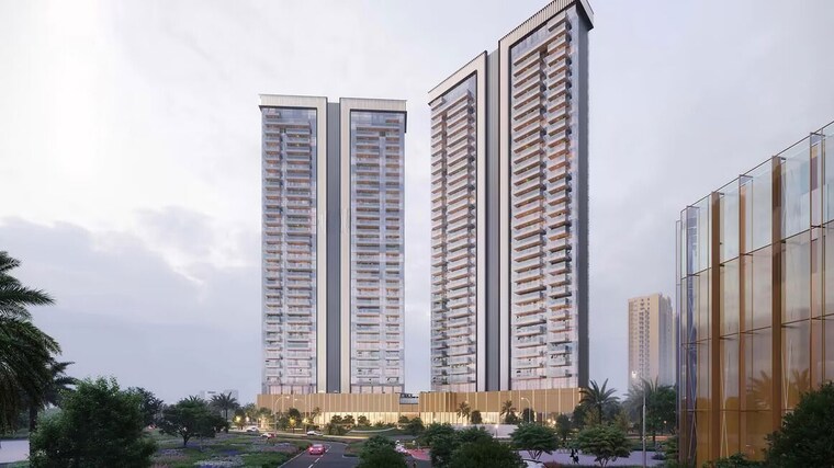 Exterior View, paras-quartier-highend-tower-1 4 Bedroom 5350 Sq.Ft. Apartment In Gwal Pahari Gurgaon 10342978