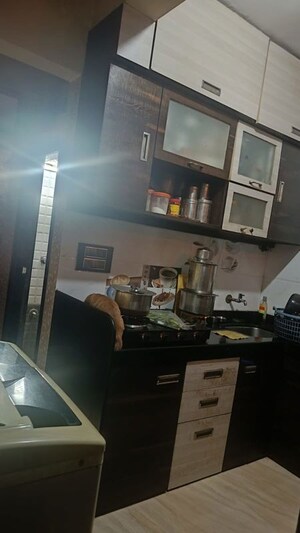 Kitchen in 1 RK Apartment at Shivram CHS Dombivli, Dombivli West – for Rent