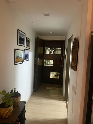 Building Lobby in 2.5 BHK Apartment at Oberoi Realty Woods, Goregaon East – for Rent