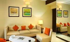 Living Room in 4 BHK Apartment at Experion The Heart Song, Sector 108 – for Sale