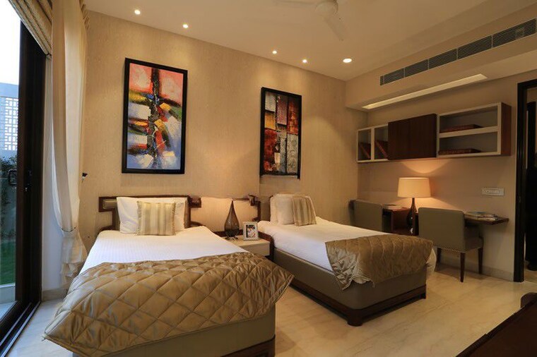 Bedroom, ambience-creacions 3 Bedroom 1860 Sq.Ft. Apartment In Sector 22 Gurgaon 10343017