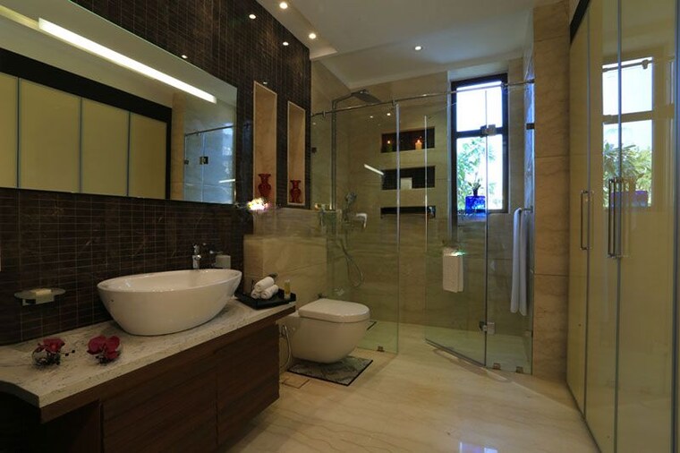 Living Room, ambience-creacions 3 Bedroom 1860 Sq.Ft. Apartment In Sector 22 Gurgaon 10343017