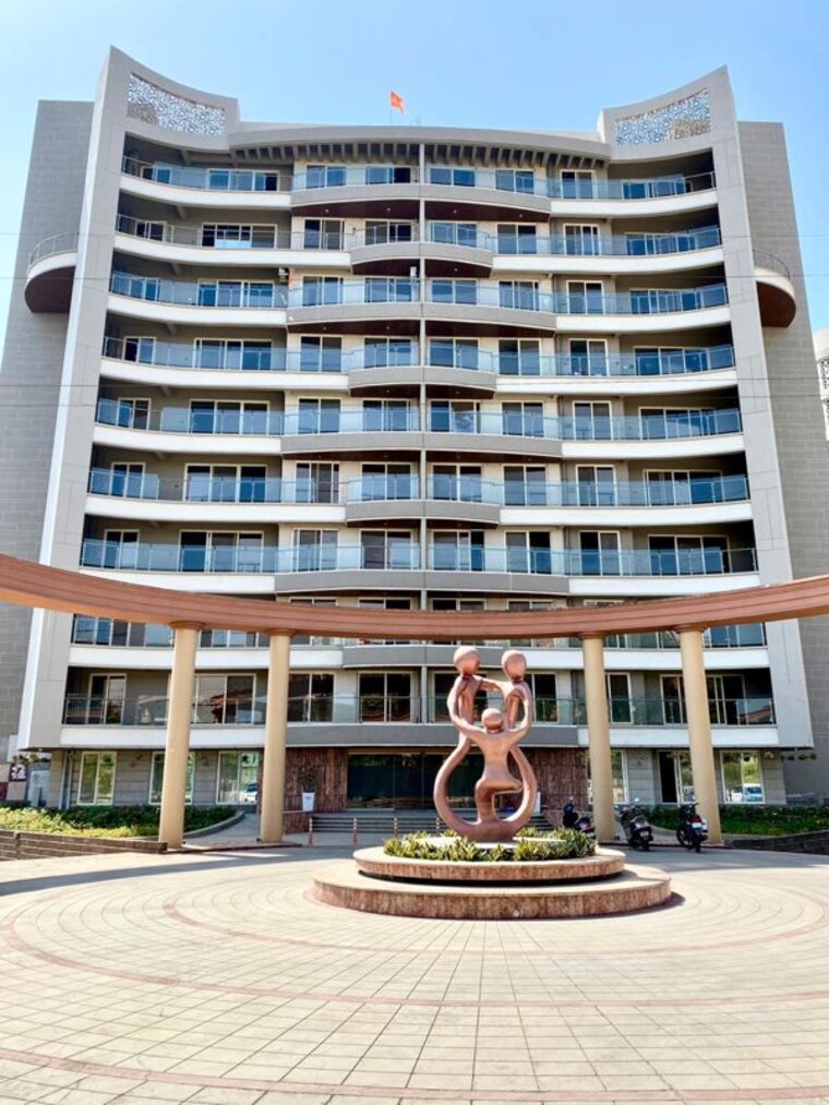 Exterior View, tulsi-signature 3 Bedroom 1400 Sq.Ft. Apartment In Belawali Thane 10343014