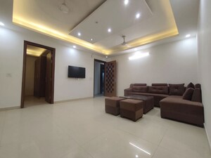 Living Room in 3 BHK Builder Floor at Saket – for Rent
