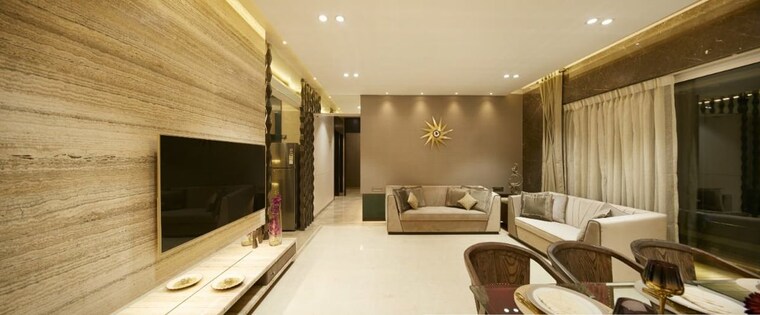 Bedroom, tulsi-signature 4 Bedroom 2450 Sq.Ft. Apartment In Belawali Thane 10343044