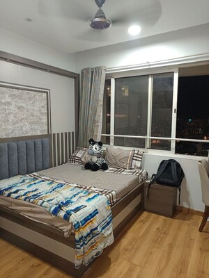Bedroom in 3.5 BHK Apartment at Lodha Fiorenza, Goregaon East – for Rent