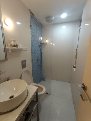 Bathroom in 3.5 BHK Apartment at Lodha Fiorenza, Goregaon East – for Rent