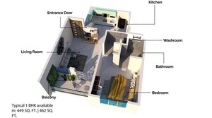 Team Area in 1 BHK Apartment at Tathawade – for Sale