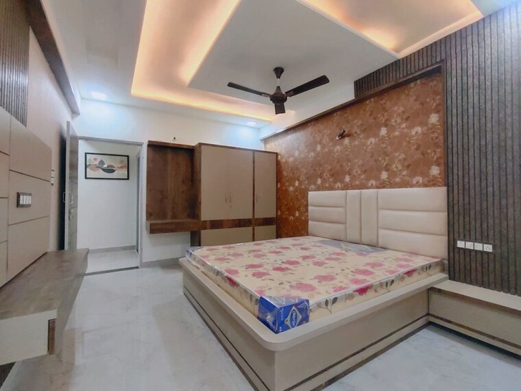 Bedroom, nirman nagar 3 Bedroom 1700 Sq.Ft. Apartment In Nirman Nagar Jaipur 10064591