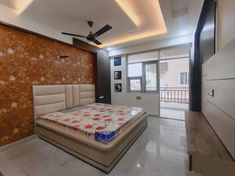 Bedroom, nirman nagar 3 Bedroom 1700 Sq.Ft. Apartment In Nirman Nagar Jaipur 10064591