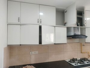 Kitchen in 4 BHK Apartment at Prestige High Fields Gachibowli, Gachibowli – for Rent