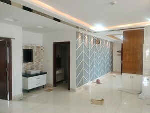 Building Lobby in 4 BHK Apartment at Prestige High Fields Gachibowli, Gachibowli – for Rent