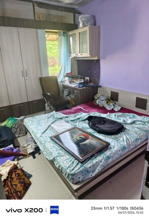 Bedroom in 1 BHK Apartment at Prajakta Chs Vasant Vihar, Vasant Vihar – for Rent