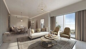 Living Room in 5 BHK Apartment at Birla Niyaara, Worli – for Sale
