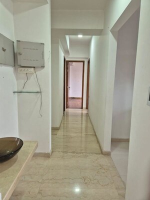 Building Lobby in 2 BHK Apartment at Omkar Alta Monte, Malad East – for Rent