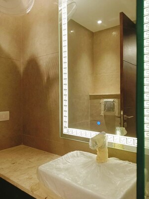 Bathroom in 3 BHK Builder Floor at Chittaranjan Park – for Sale