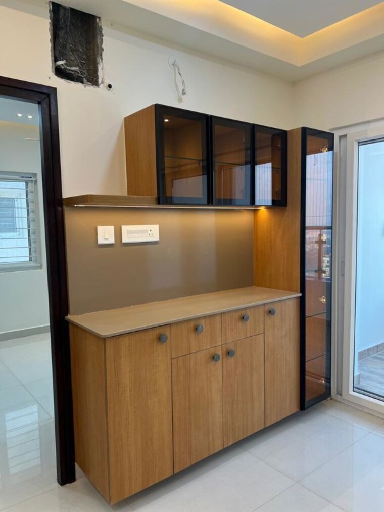 Kitchen, lansum-el-dorado 3 Bedroom 1556 Sq.Ft. Apartment In Narsingi Hyderabad 10343170