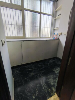 Kitchen in 3 BHK Apartment at Greater Kailash I – for Rent