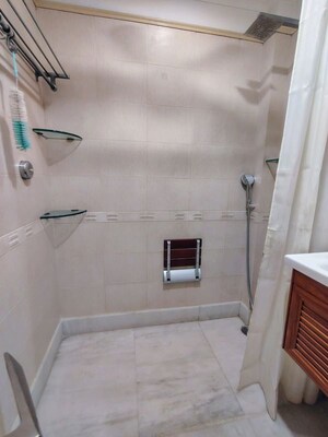 Bathroom in 3 BHK Apartment at Greater Kailash I – for Rent